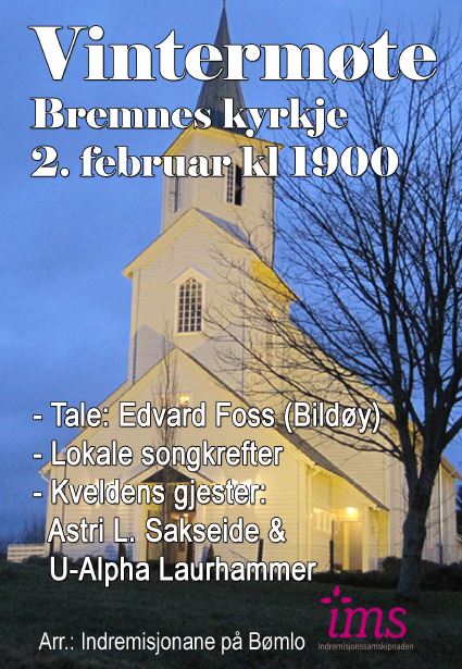 Vintermøte Bremnes kyrkje