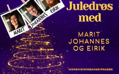 Juledrøs med Marit, Johannes og Eirik